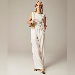 J. Crew Stratus Pants white NWT